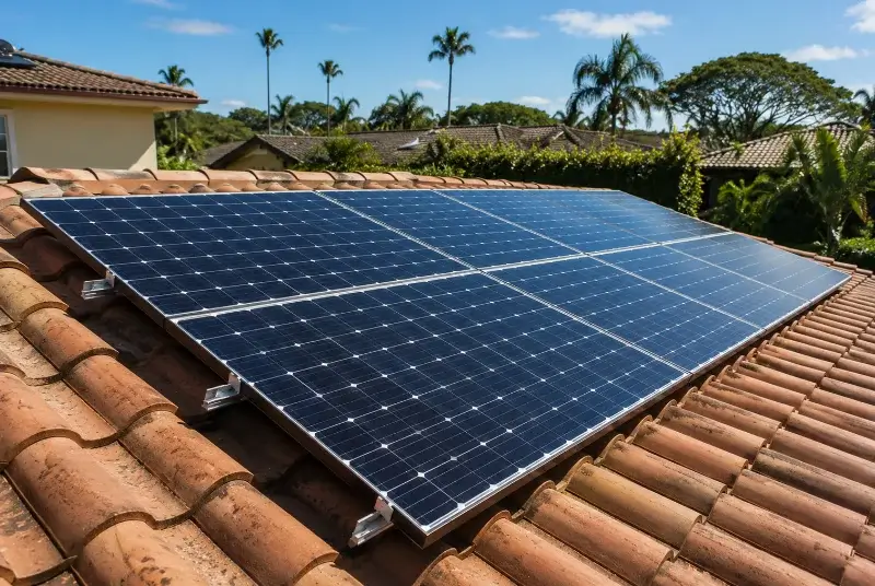 Installation de panneaux solaires à Villeperdrix